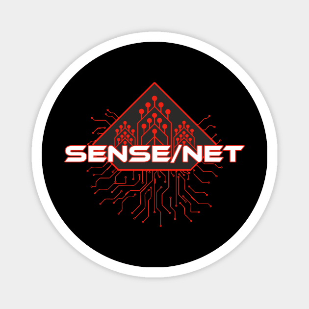 Neuromancer Inspired Design-Science Fiction Magnet by FutureHype